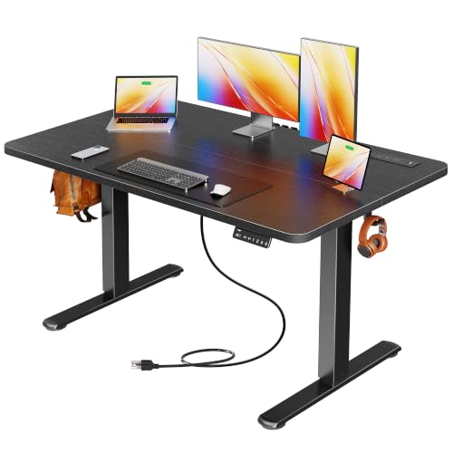 Standing Desk with Power Outlets